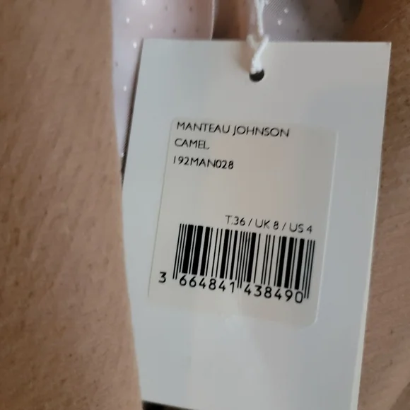 Sezane Johnson Coat in Camel size 36 NWT - Picture 13 of 15